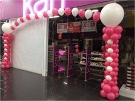 Праздничное оформление магазинов "Kari"